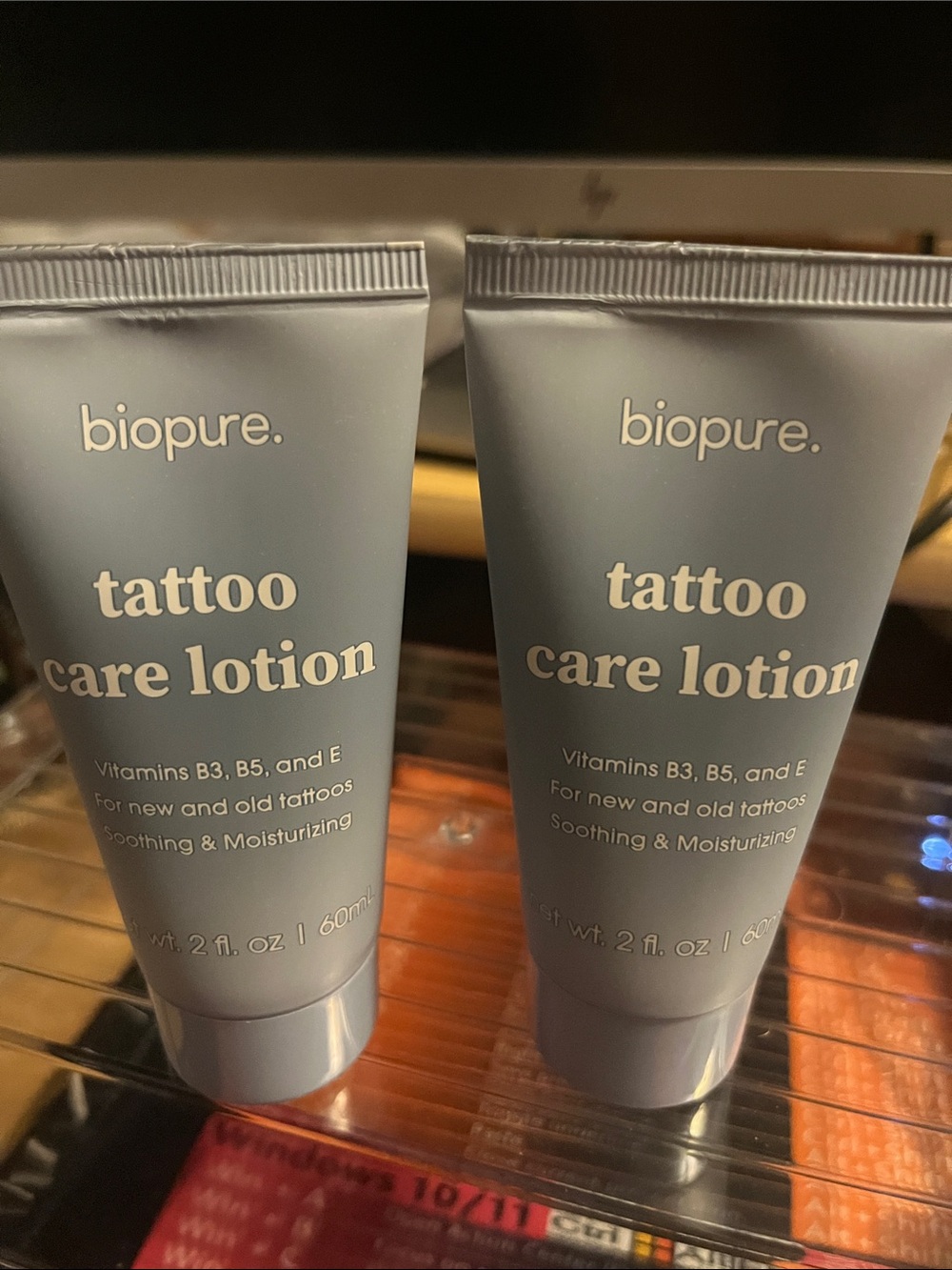 biopure Tattoo Care Lotion - Light Blue Soothing Moisturizer
